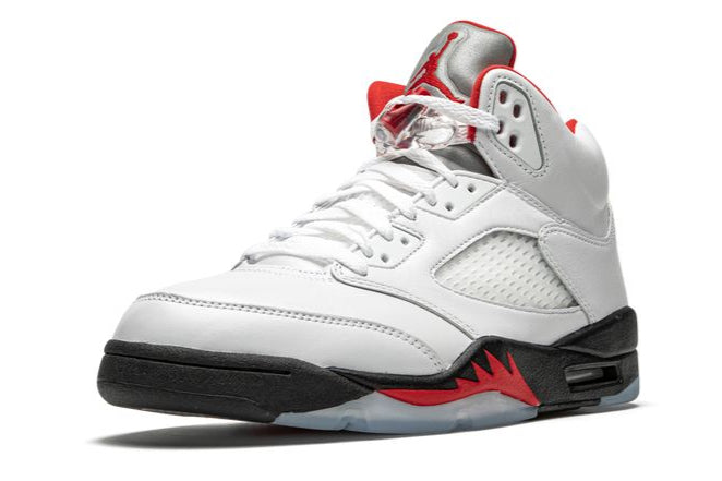 Jordan 5 Retro (Fire Red Black Tongue)-2025