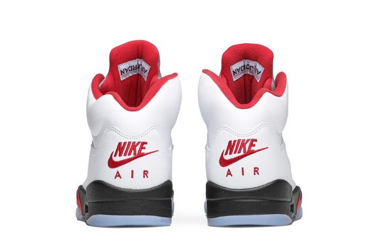 Jordan 5 Retro (Fire Red Black Tongue)-2025