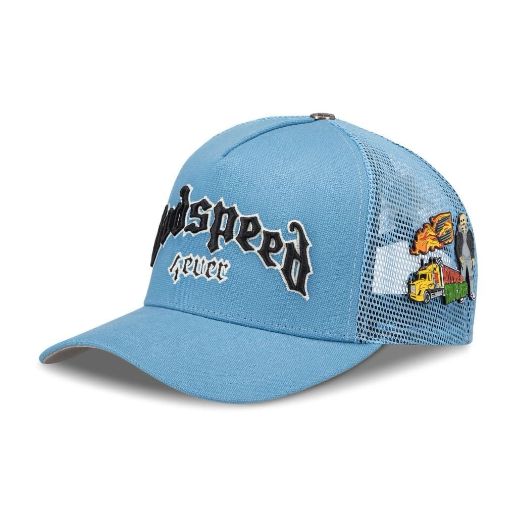 GS FOREVER TRUCKER HAT (BABY BLUE)