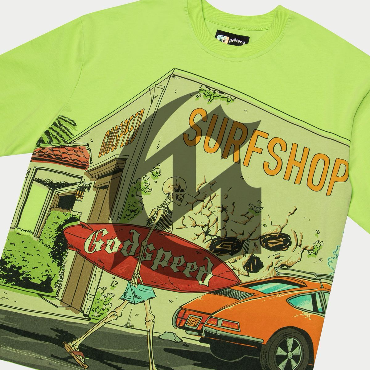 GS Surf Shop (Lime)