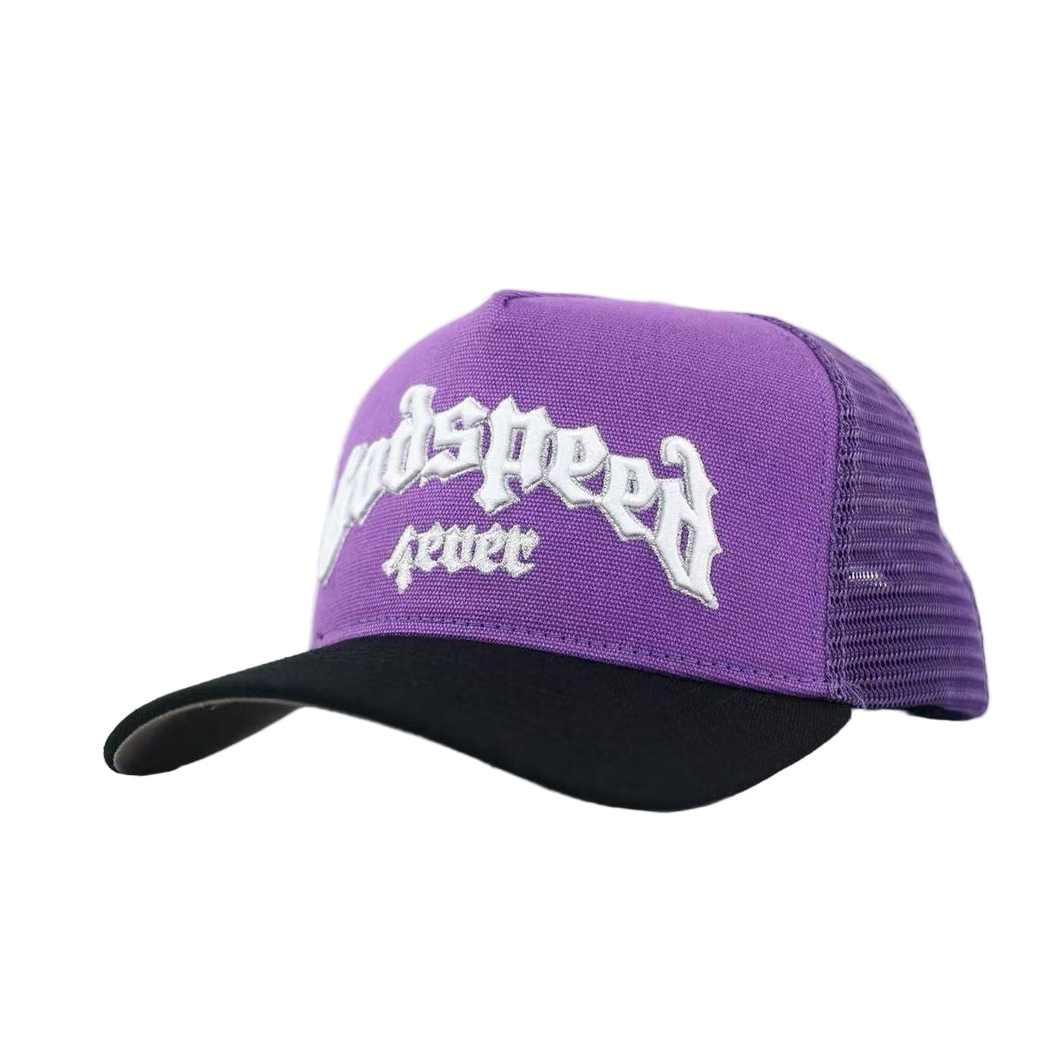 GS FOREVER TRUCKER HAT (PURPLE/BLACK)