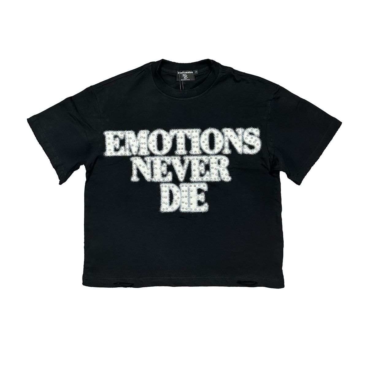 End Rhinestone Tee (Black)