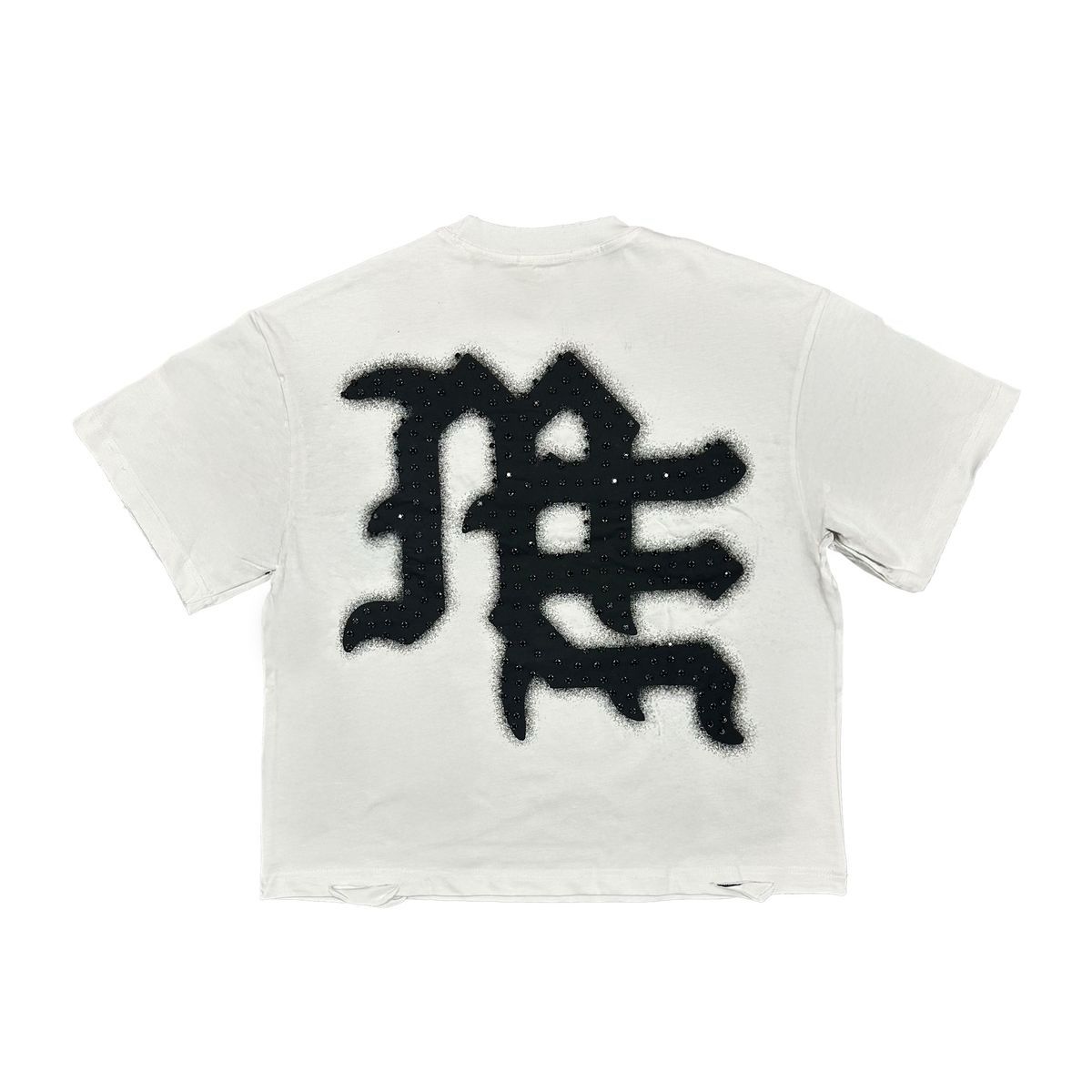 End Rhinestone Tee (White)