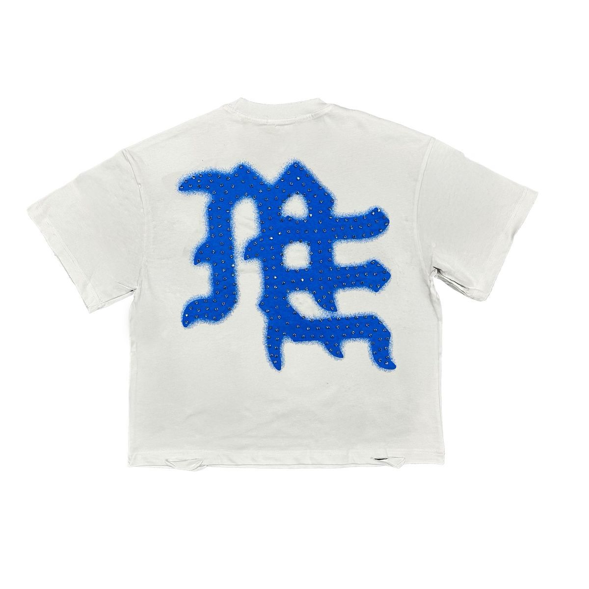 End Rhinestone Tee (Blue)