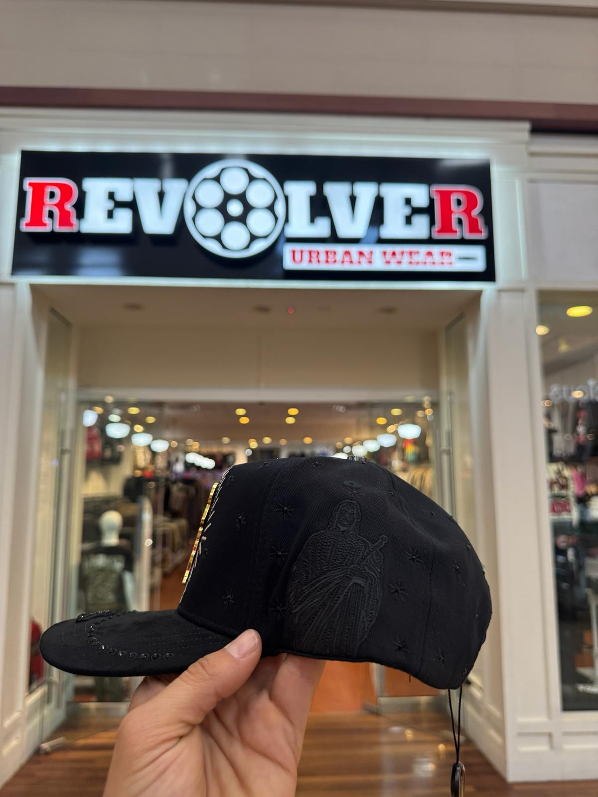 Jesus Cross Hat (Black)