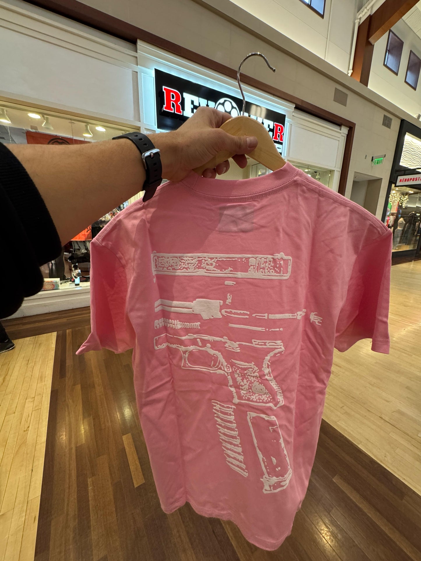 G-LOCK TSHIRT (Pink-White)