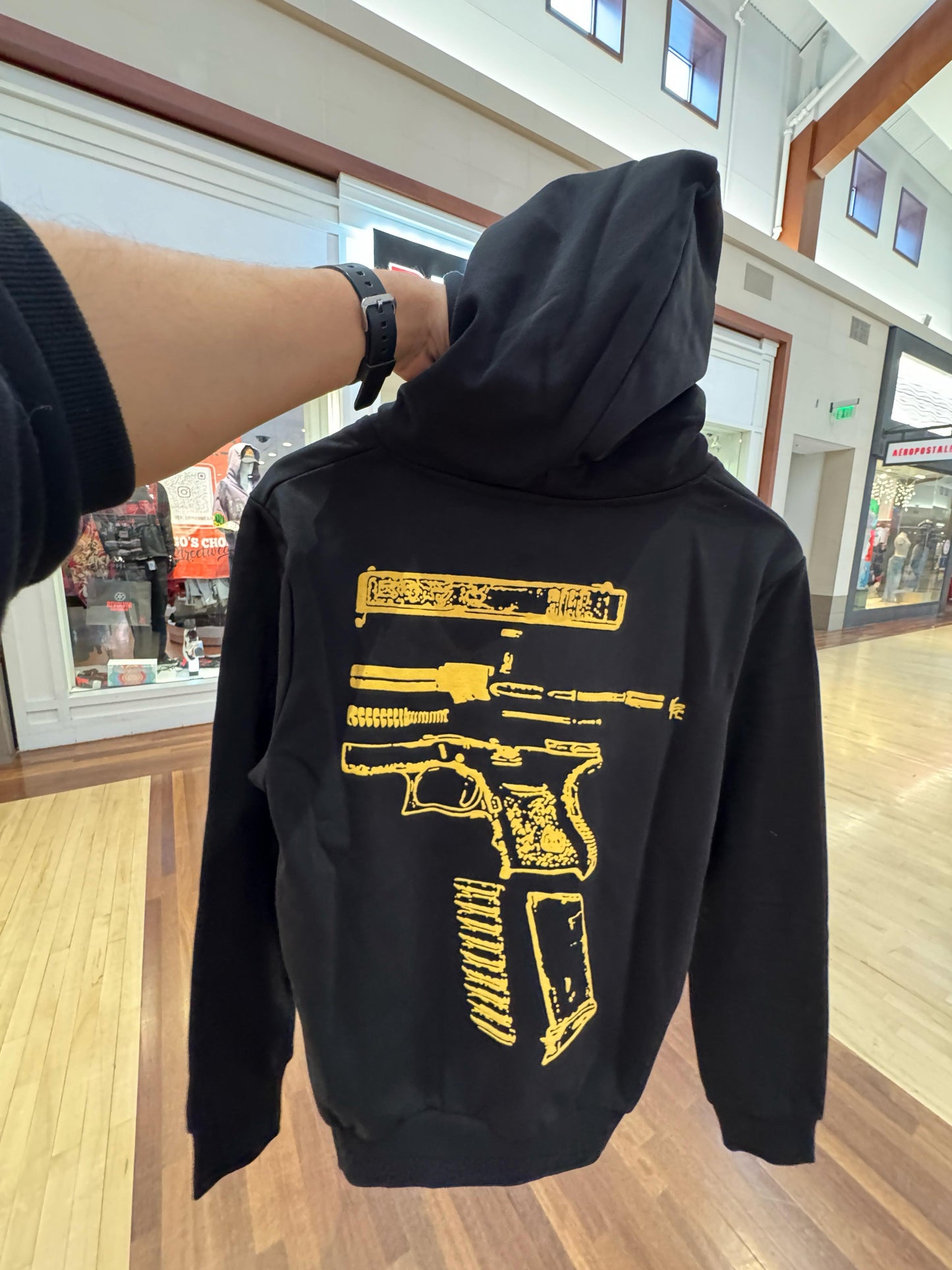 G-LOCK HOODIE (Black-Yellow)