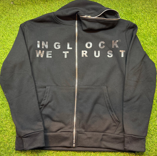 G-lock zip up black/black slim fit