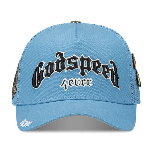 GS FOREVER TRUCKER HAT (BABY BLUE)