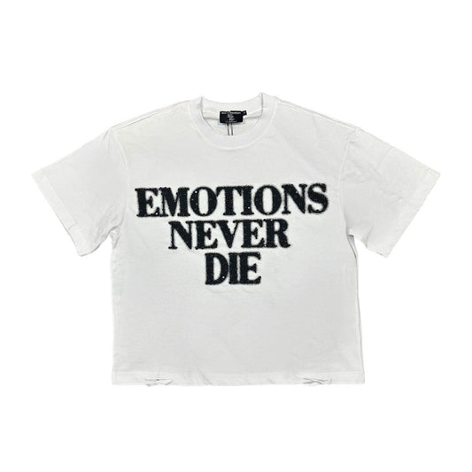 End Rhinestone Tee (White)