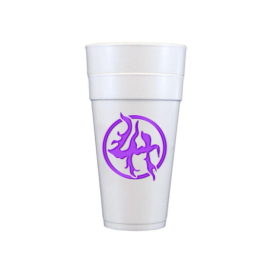 LHALOCS DOUBLE CUPS (White)