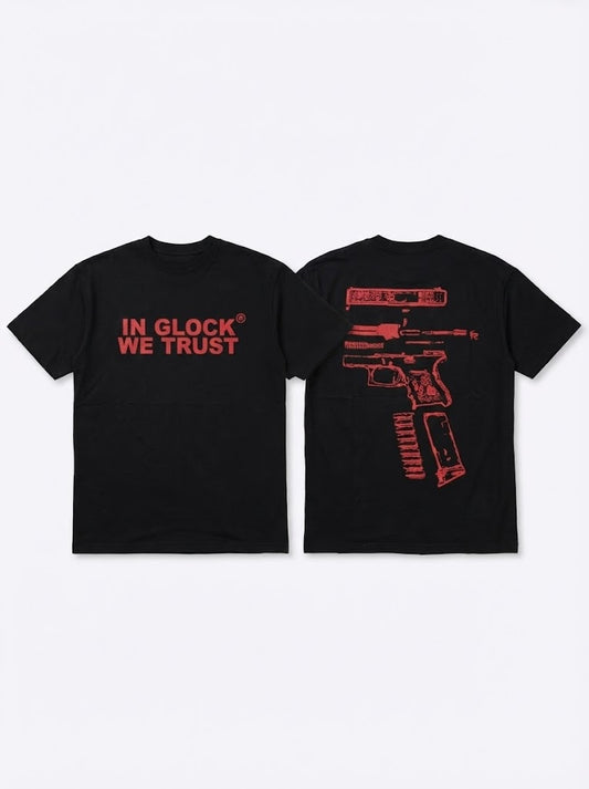 G-LOCK TSHIRT (Black-Red)