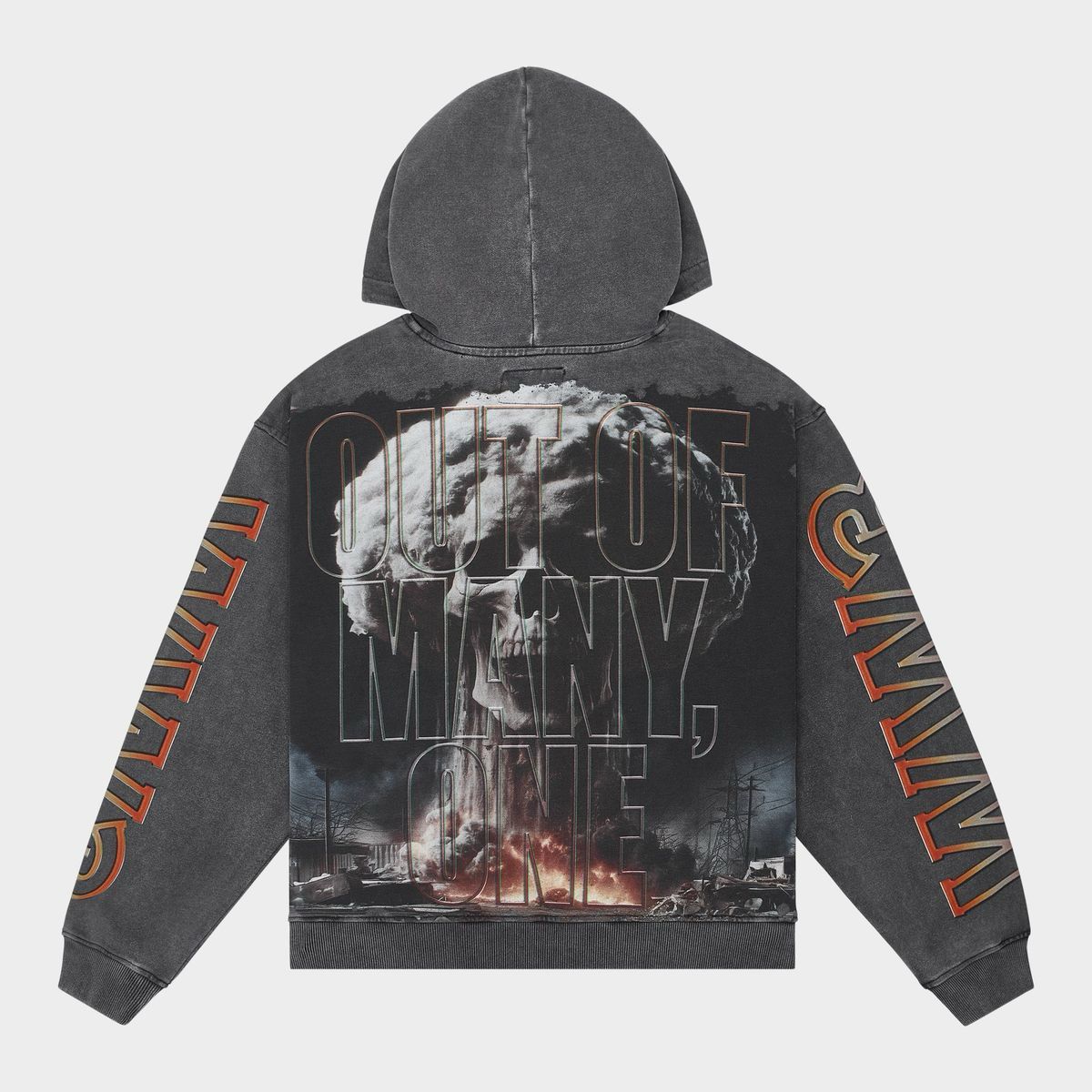 Code Red Hoodie(Grey-Wash)