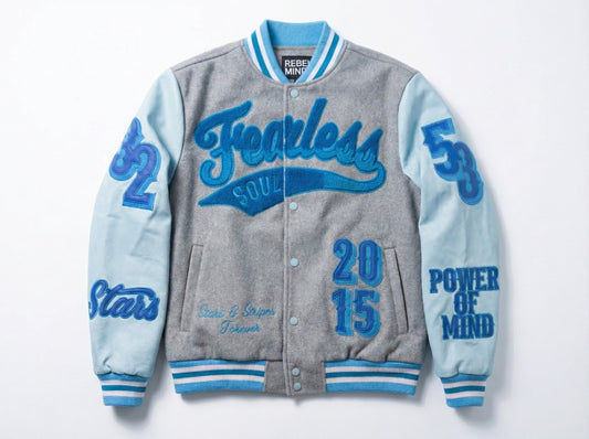 Varcity Jacket (Light Blue)