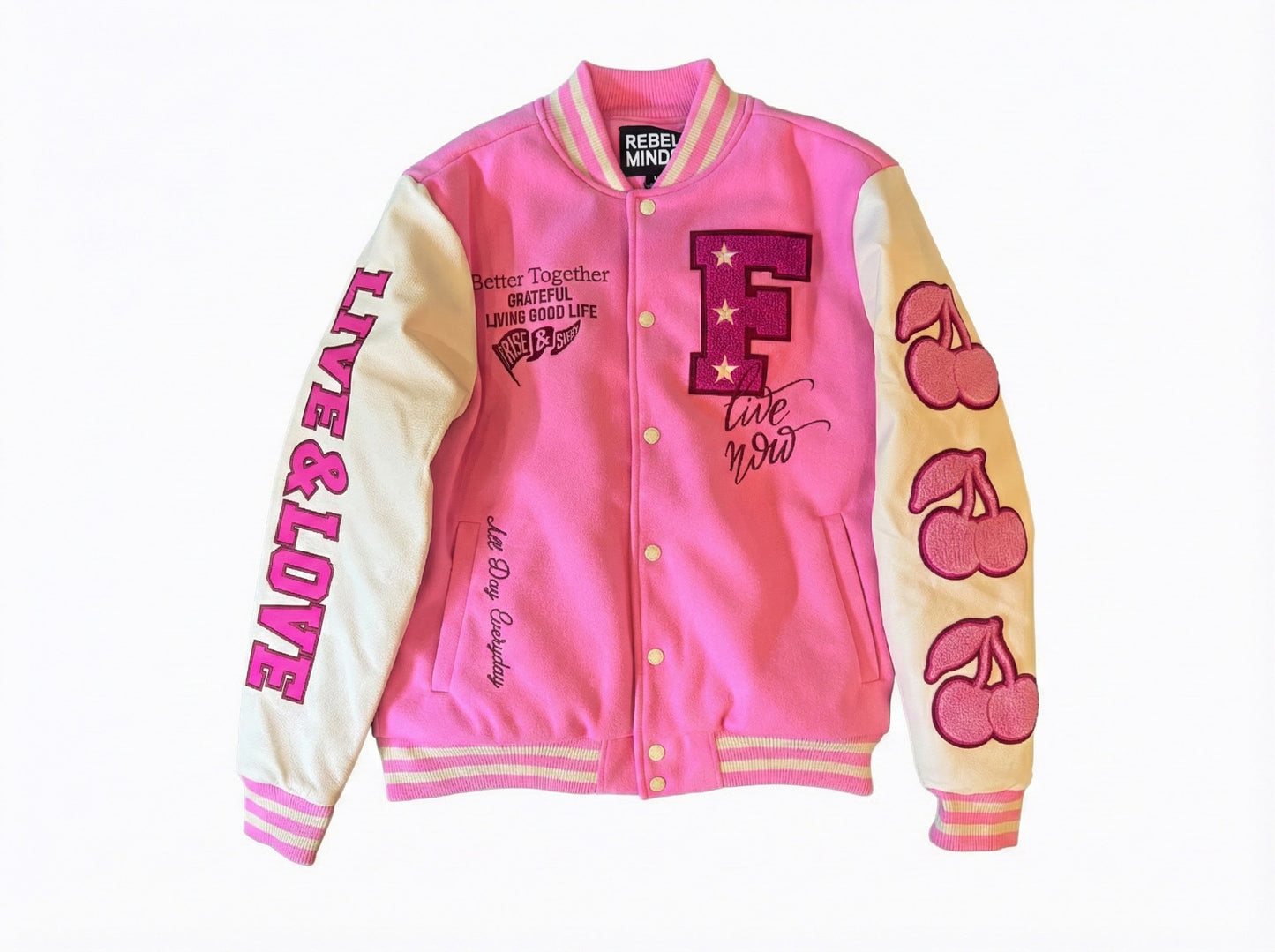Varcity Jacket (Pink)
