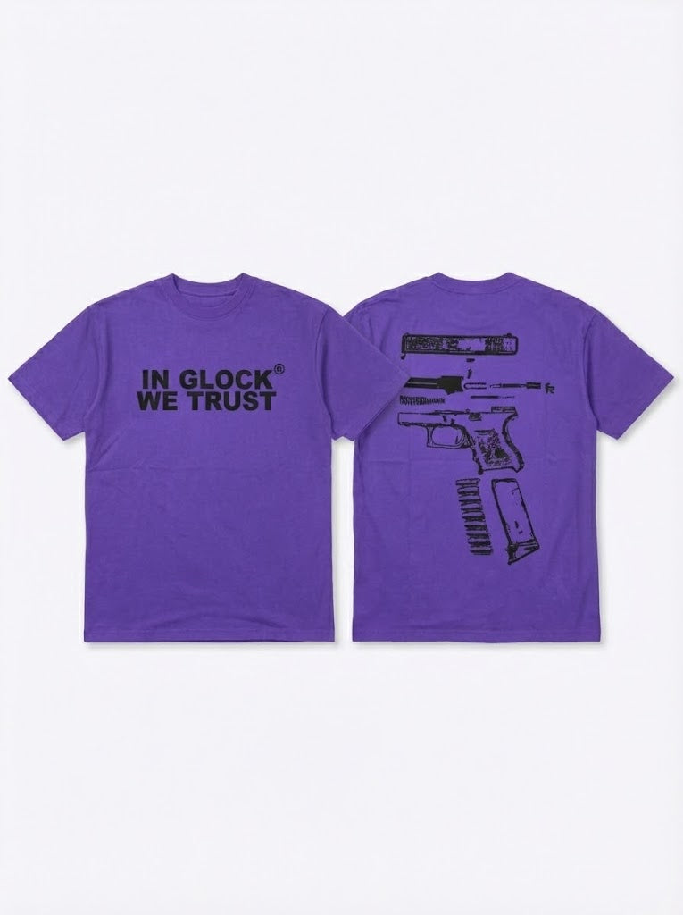 G-LOCK TSHIRT (Purple-Black)
