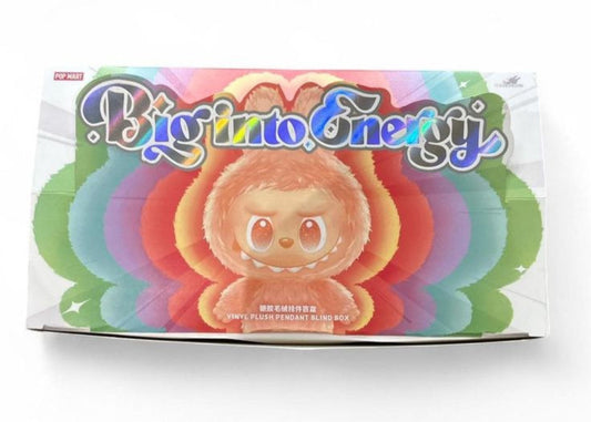 Pop Mart Labubu The Monsters Big into Energy Series Vinyl Plush Pendant Sealed Case (6 Blind Box