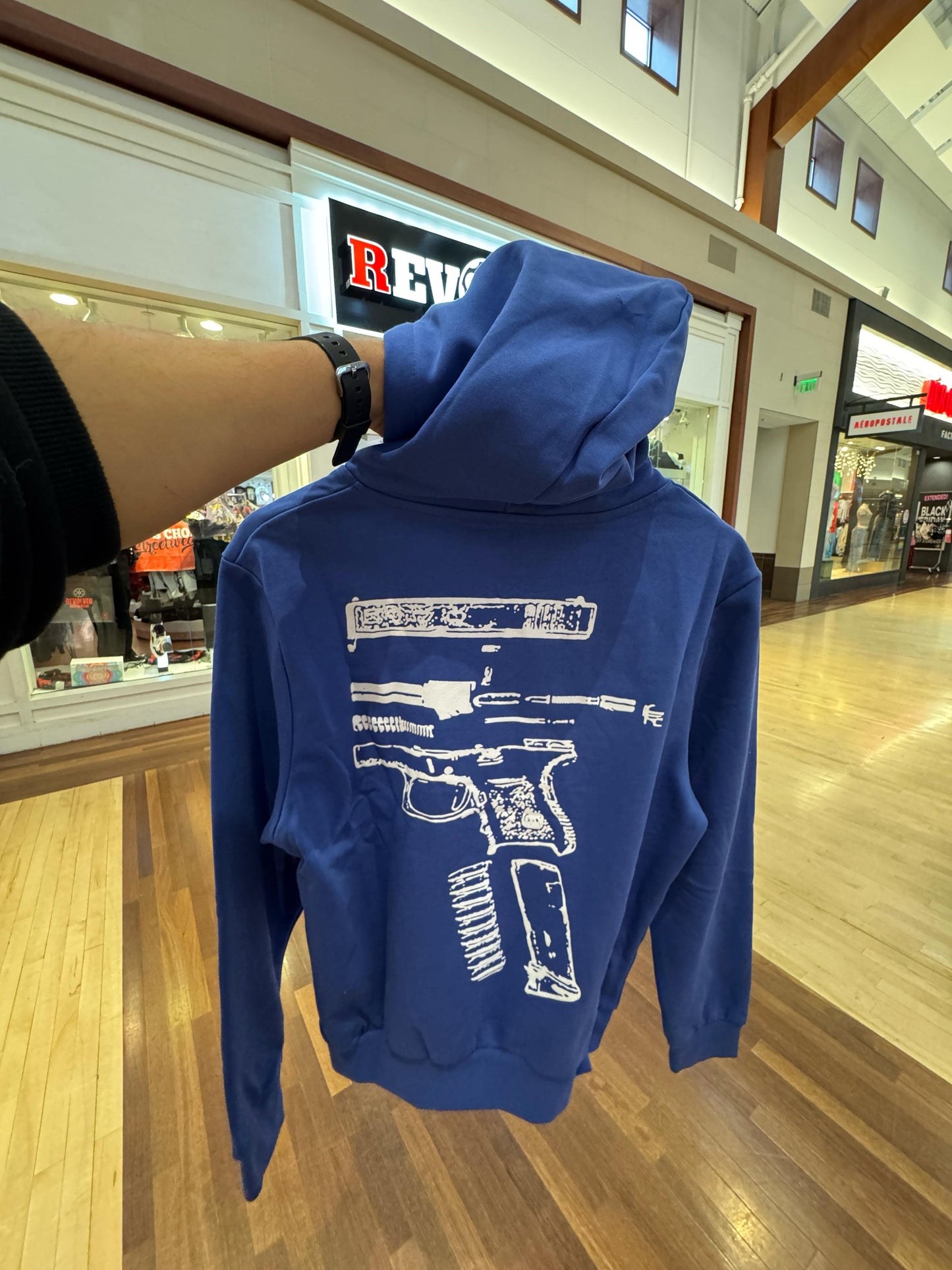 G-LOCK HOODIE   (Blue-White)