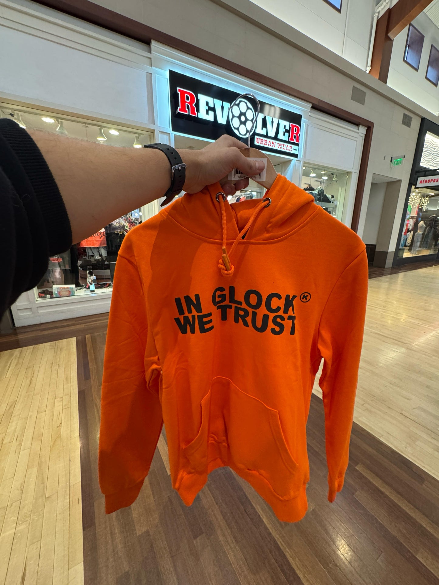 G-LOCK HOODIE (Orange-Black)
