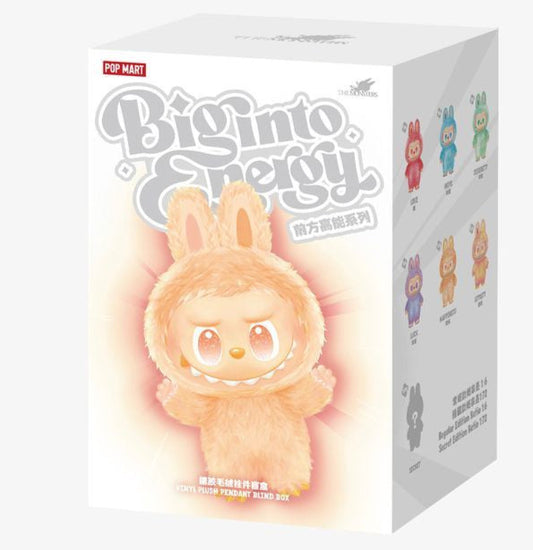 Pop Mart Labubu The Monsters Big into Energy Series Vinyl Plush Pendant Single Blind Box
