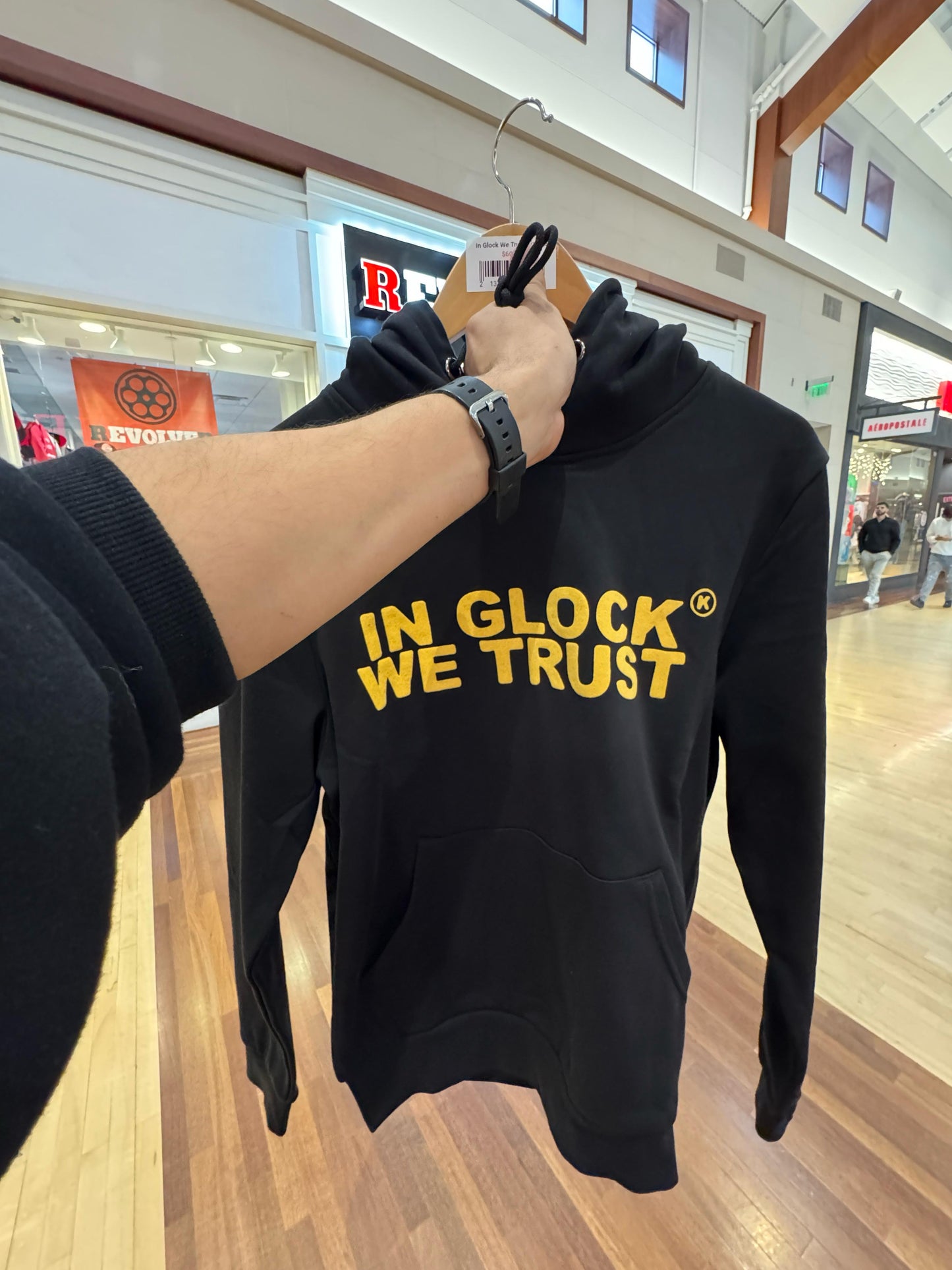 G-LOCK HOODIE (Black-Yellow)